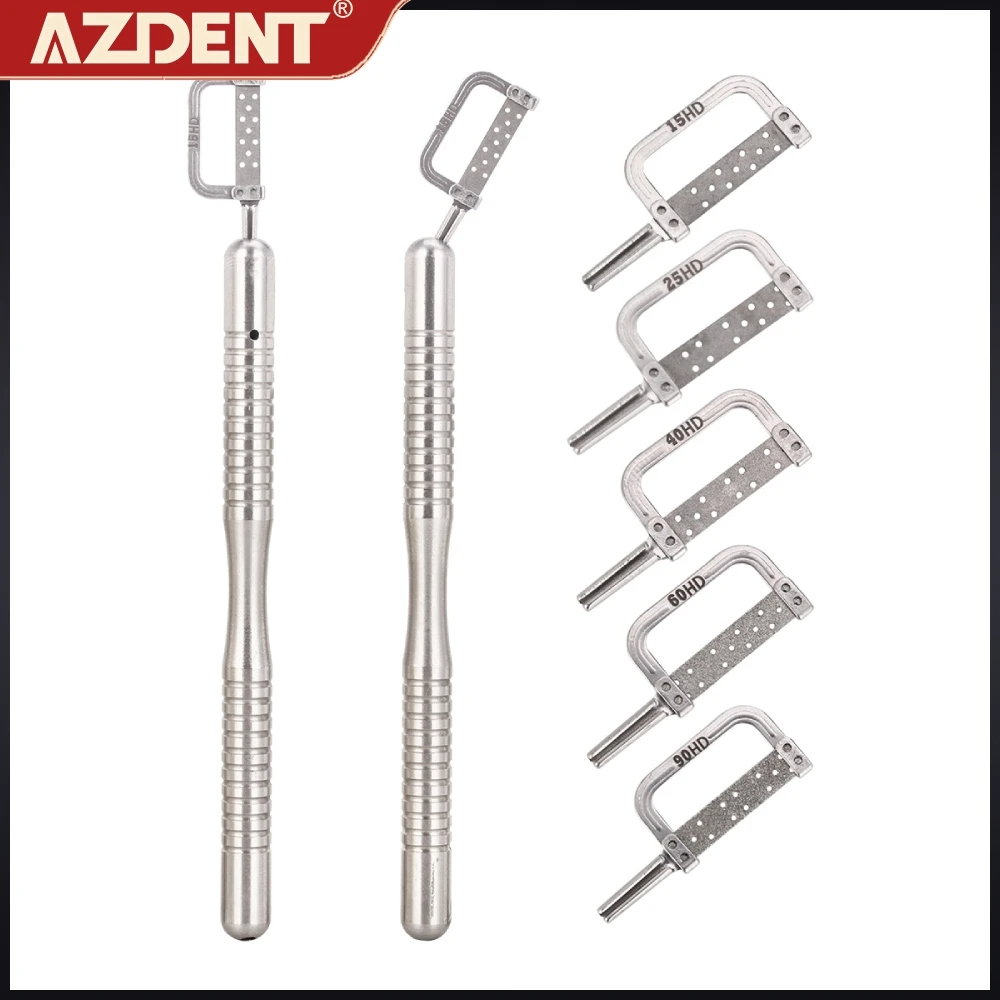 

AZDENT Dental Orthodontic Interproximal Enamel Reduction Automatic Strip 15/25/40/60/90 Polishing Finishing Contouring Material