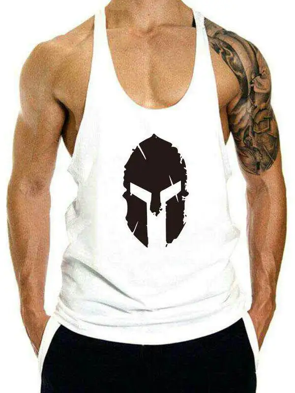 Camiseta Regata Masculina para Fitness e Musculação, Corte Solto, Tecido Regenerado RPET, Roupa Esportiva Interna, Design com Decote em U