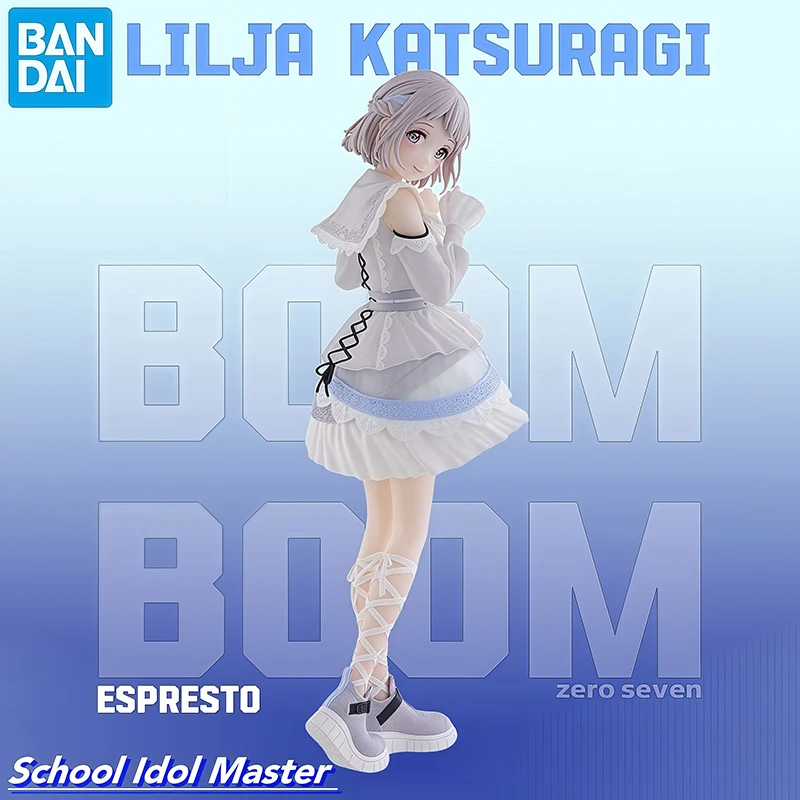 

Подлинная фигурка BANDAI NAMCO BANPRESTO School Idol Master ESPRESTO Lilja Katsurag из ПВХ на складе, коллекционная фигурка, игрушки, модель