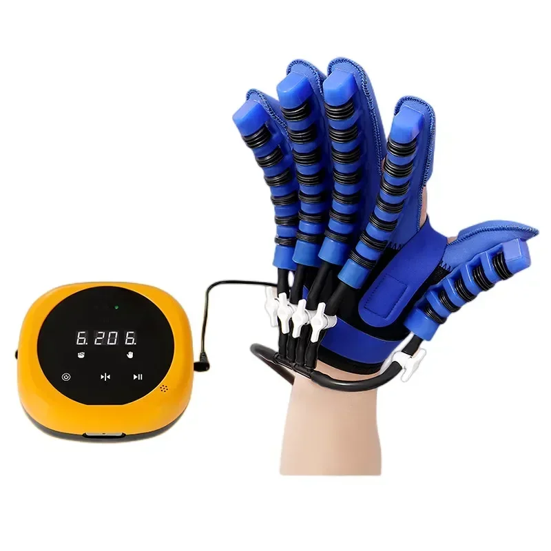 Upgrade Rehabilitation Robot Gloves Electric Hands-on Function Exercise Hand Intelligent Pneumatic Finger Rehabilitation Trainin