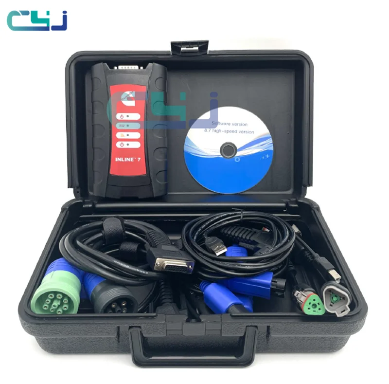 

Cummins INLINE 7 Data Link Adapter Excavator Diagnostic Tool for 8.7 8.9 Software Stocked & Construction Machinery Repair Shops