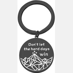 A Court of Thorns and Roses Inspired Keychain - Don’t Let The Hard Days Win- Velaris Gift ACOMAF Night Court Gifts