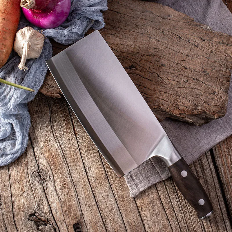 

Kitchen Knives Chinese Cleaver Butcher Knife Stainless Steel Bone Chopping Knife Meat Slicing Cleaver Chef Kitchen Cooking Tools