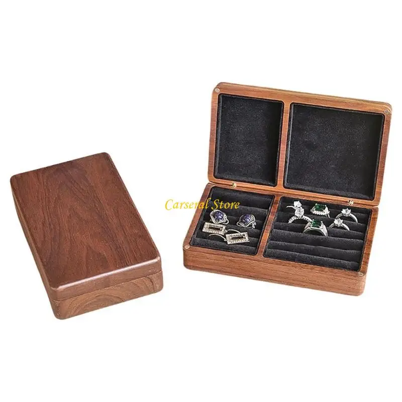 

M4YF Sturdy Jewelry Storage Case Large Designs for Gifts Shop Use Organization