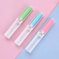 Dust Remover Clothes Fluff Dust Catcher Dust Drum Lint Roller Recycled Foldable Drum Brushes Hair Sticky Washable Portable