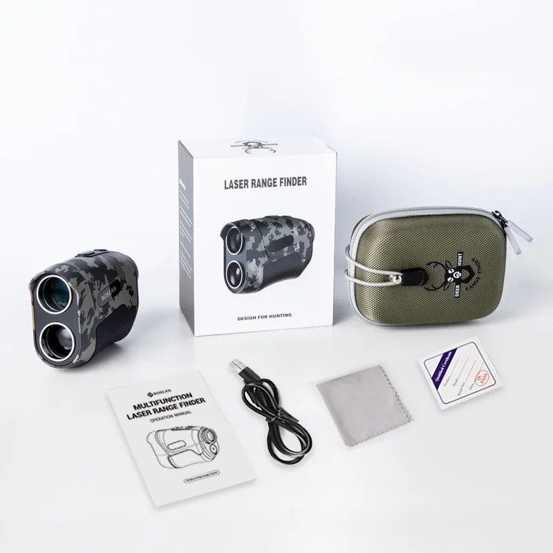 

Bosean New Design Camouflage Full-function Rangefinder Telescope Golf Rangefinder with Hunting Rangefinder