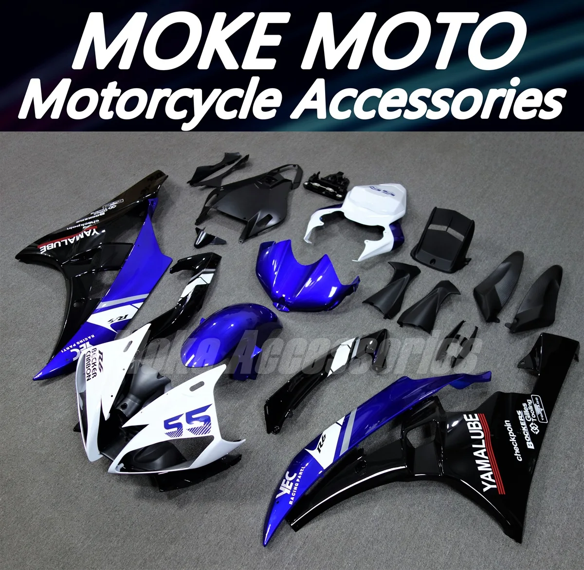 Motorcycle Fairings Kit Fit For Yzf R6 2006-2007 Bodywork Set 06-07 High Quality Abs Injection New White Blue Black