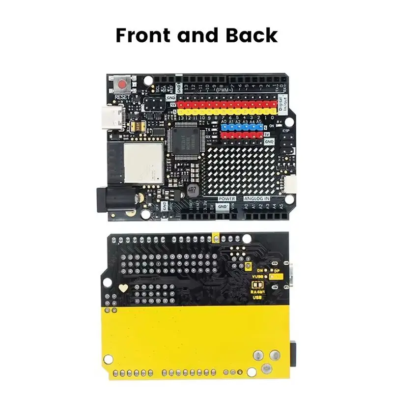 R4 Wifi Edition Development Board Atmega32u4 Microcontroller USB Programming STEM Learning Controller Module-ABFT