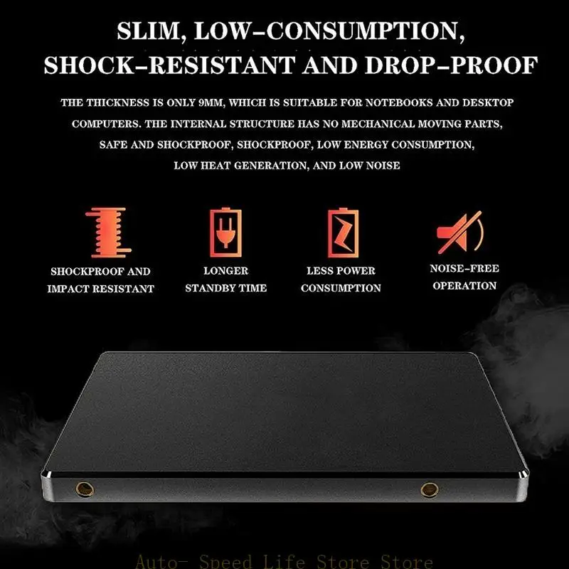 

02DA 64G Внутренний SSD Hard Desktop Solid Dist Drive до 540 МБ/с SATA6,0 ГБ/с 2,5