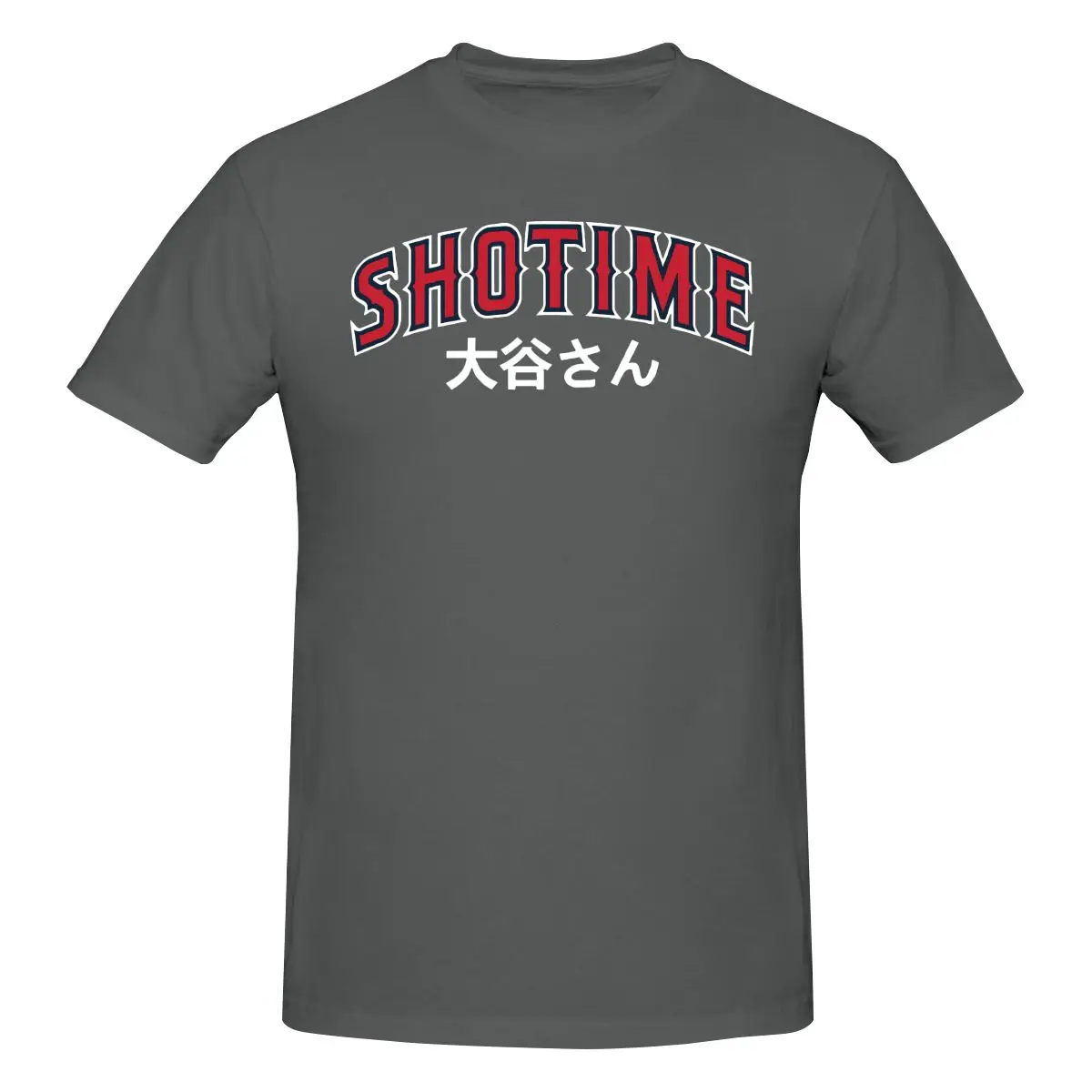 Funny Shotime Anaheim Angels Shohei Ohtani Los Men's T-shirt Printed Tops are loose and slim fit Women's T-shirts