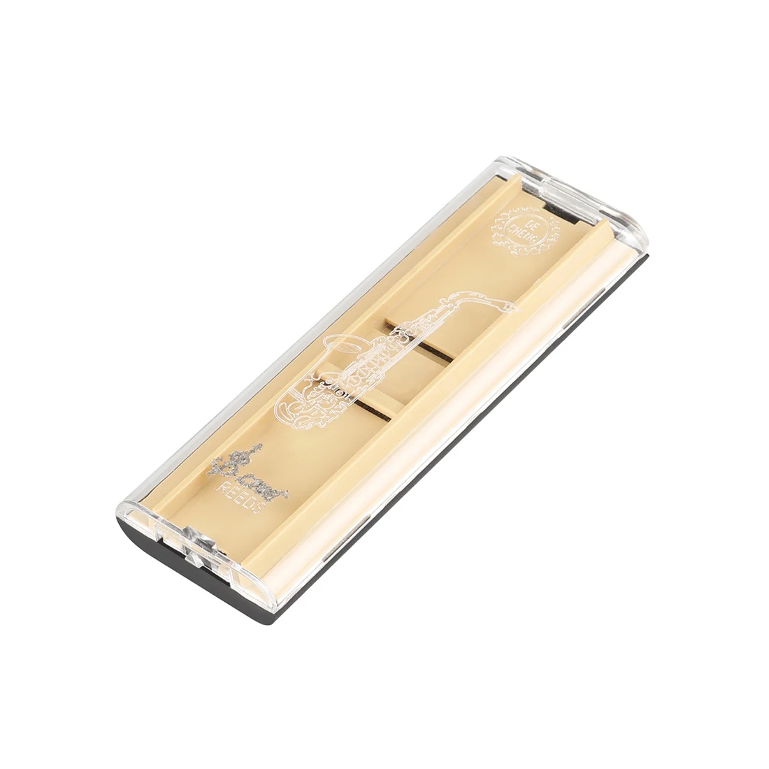 IRIN Saxophone Reeds Case ABS Universal Sax Clarinet Reed Storage Box Can Hold 2 Reeds Woodwind Instrument Parts & Accessories