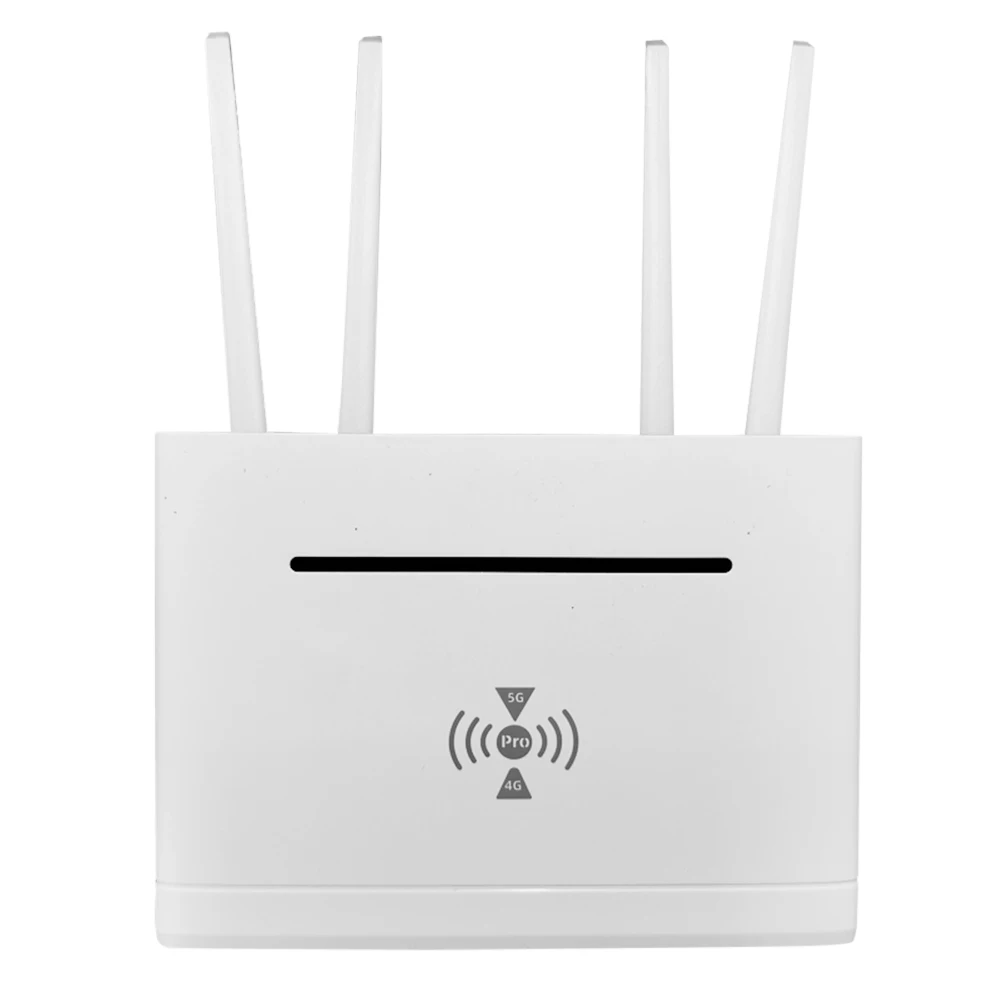 Imagem -05 - Wireless Home Wifi Router Antena Externa Conexão com Fio Hotspot Cartão Sim 4g Lte 300mbps