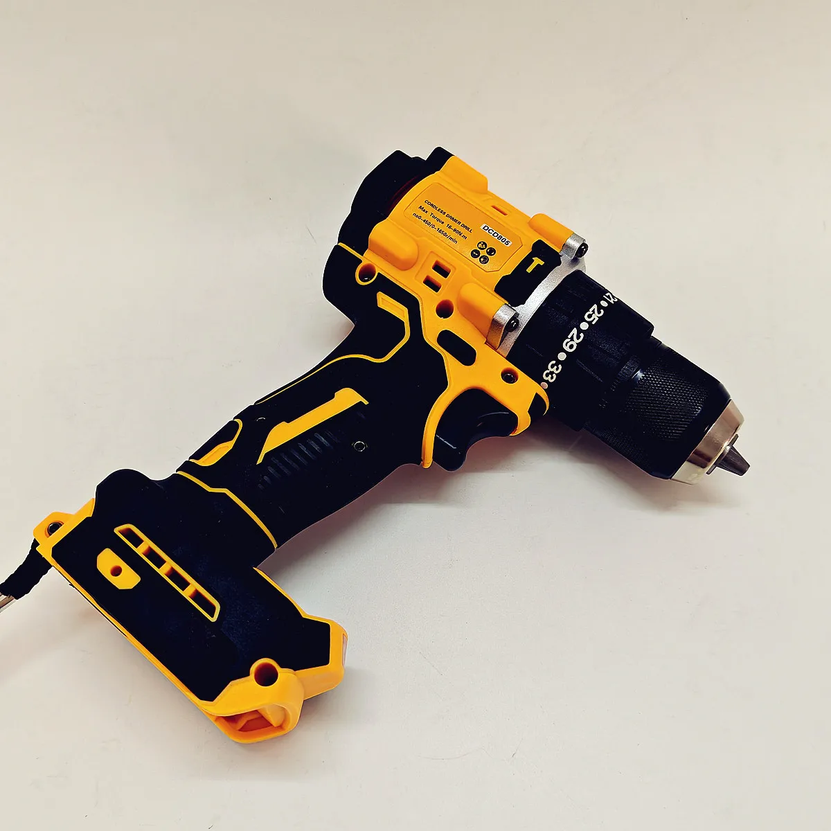 Fit For Dewalt 20V Battery Brushless Hammer Drill Cordless Impact Drill Electric Screwdriver 10mm Power Tools DCD805