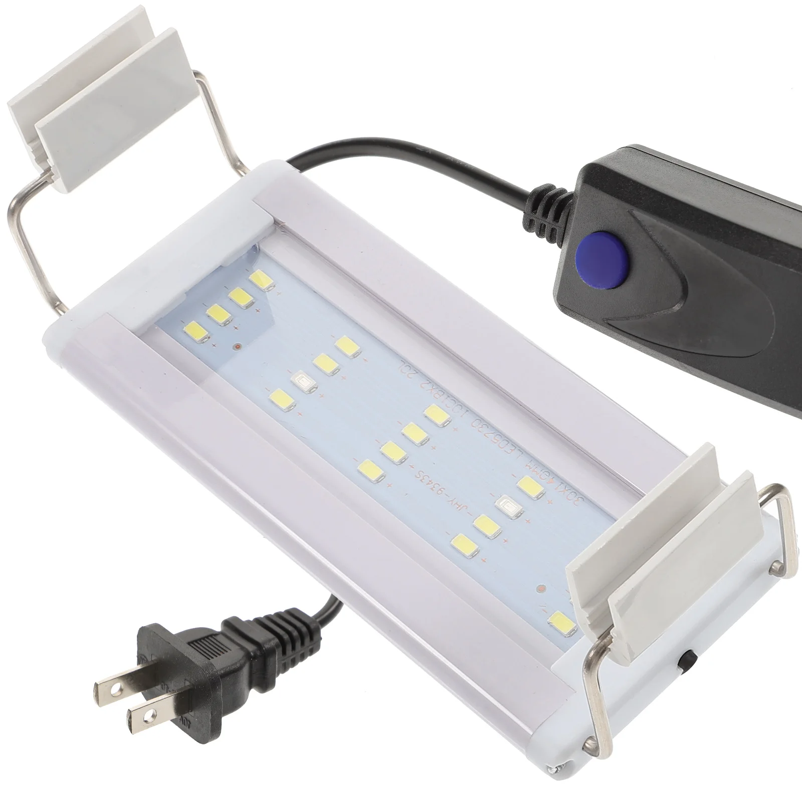 

1Pcs LED Fish Tank Lamp Plastic Clip Plug Aquarium Light for 20-30cm Tank High Brightness Aquarium Lighting Tool