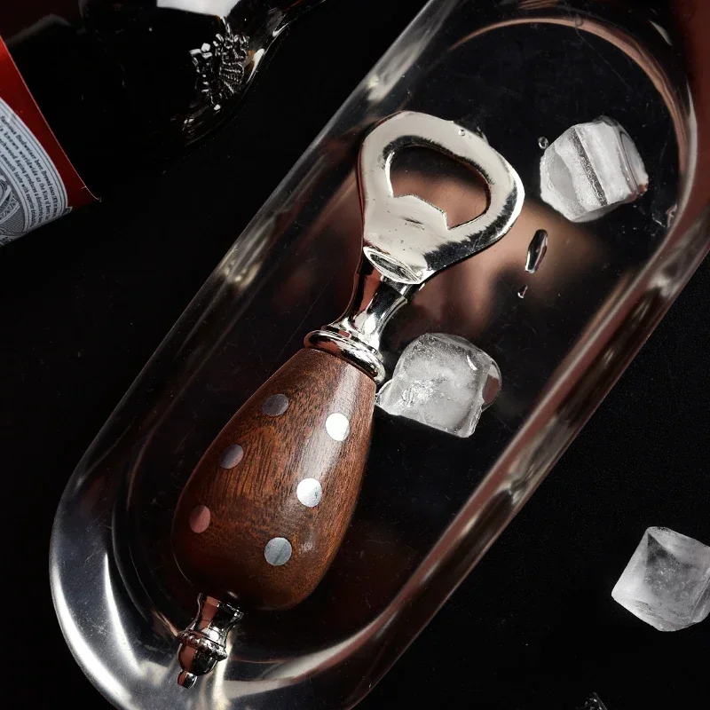 High Grade Carved Beef Bone Bottle Opener Restaurant Starter Bottle Starter Decorative Ornaments Elegant Bottle Opener Accessory