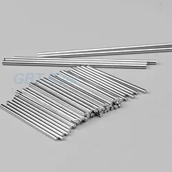 4/5/10/15Pcs Iron Round/Hex Shafts Iron Axles Dia 1 1.5 2 2.5 3mm Length 20~120mm DIY Toy Car Axle Gear Shafts Motor Shafts