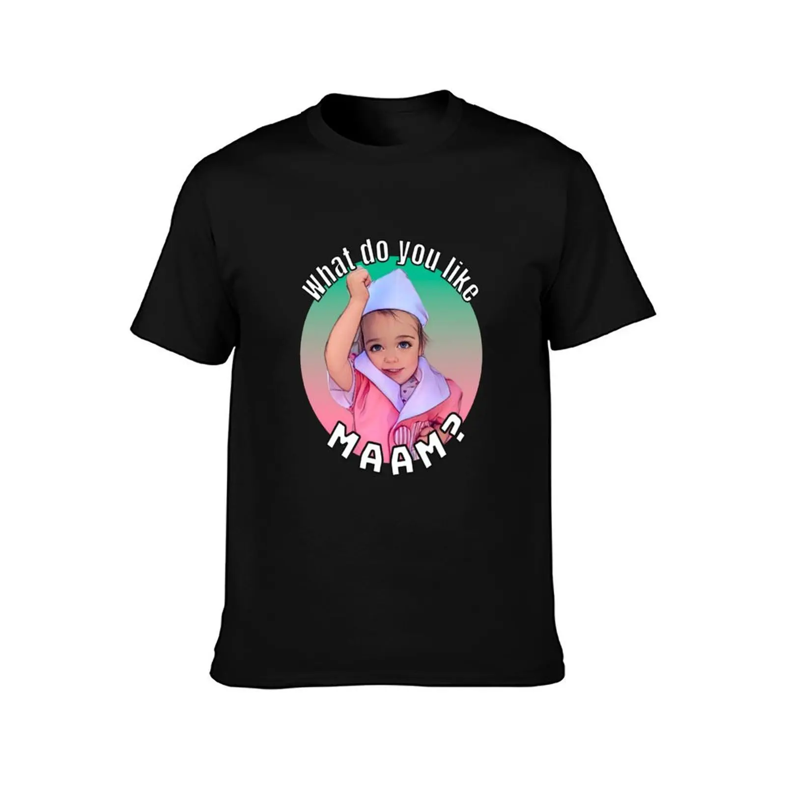 What Do You Like Maam? Neon T-Shirt man t shirt graphic T-Shirt
