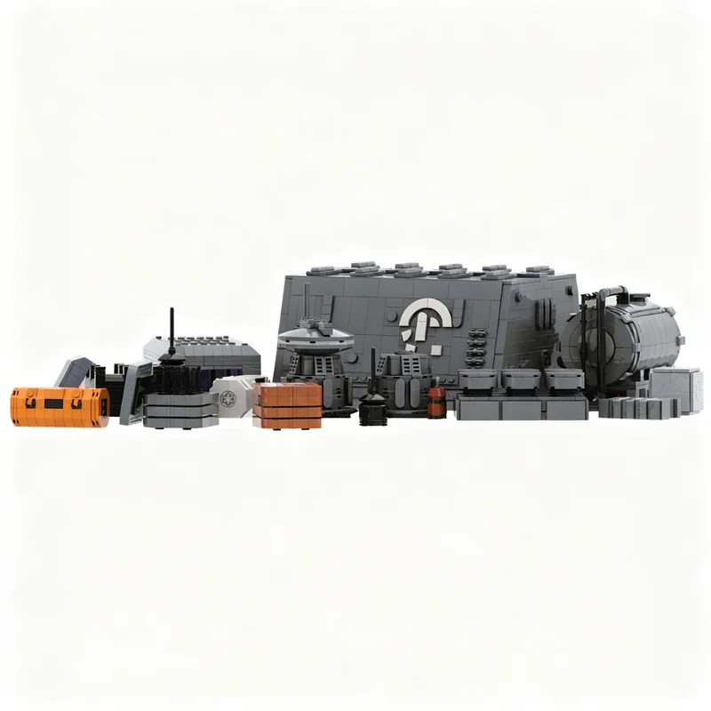 2815pcs MOC Star Battle Galactic Empire - Crates Containers & Structures Model Building Blocks Toy Architecture Christmas Gifts