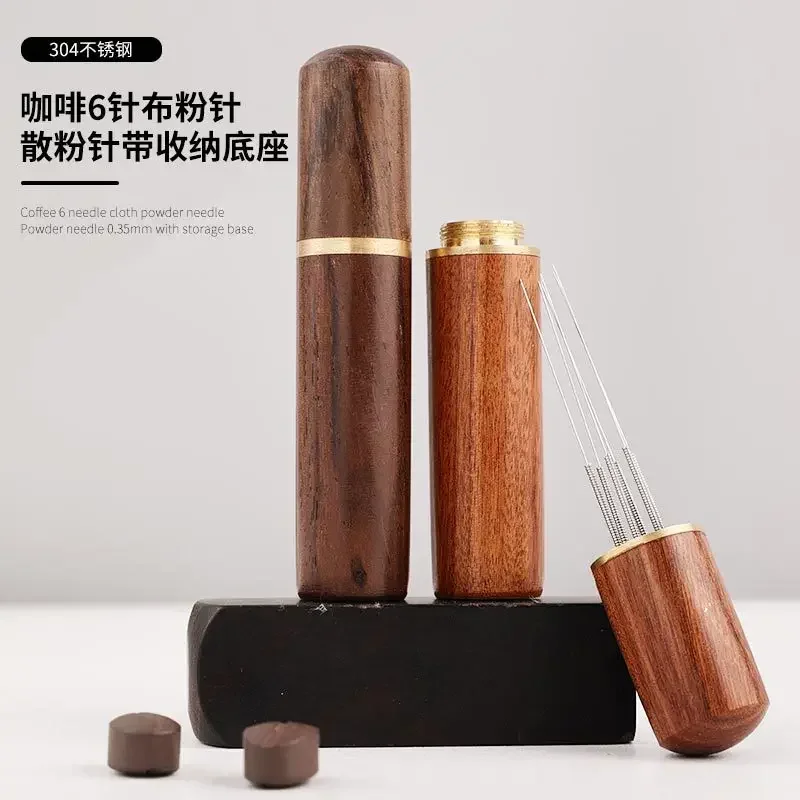 

Stainless Steel Coffee Powder Tamper Espresso Powder Stirrer Distributor Leveler Kitchen Tool Cafe Stirring Barista Accessories