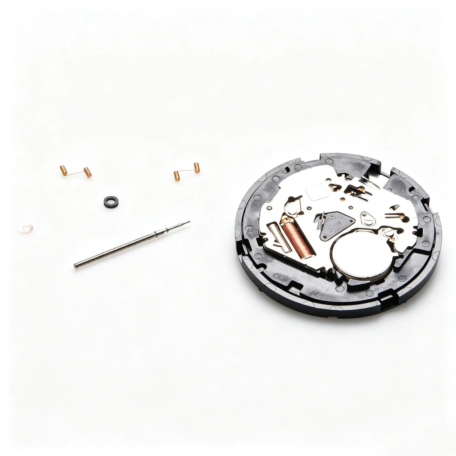 VS42A Movement Black Date Indicator At 3:00 Solar VS42 Movement Watch Replacement Accessories Free Shipping