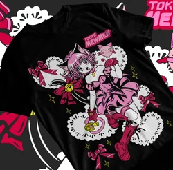 Ichigo Momomiya T-Shirt Tokyo Mew Mew Magical Girl Harajuku Anime Shirt Soft Tee