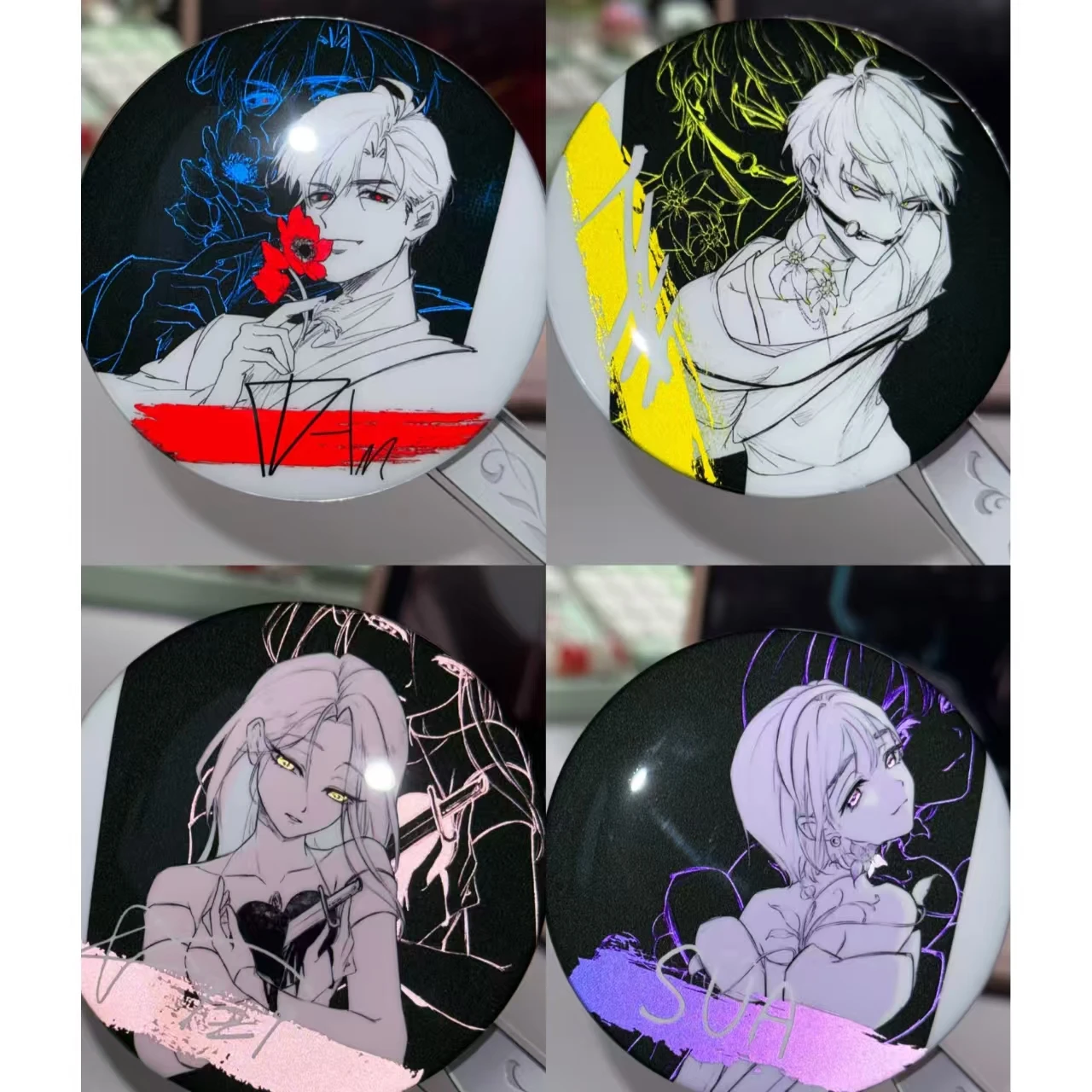 

Аниме Alien Stage Ivti Misu Till Ivan Косплей Значок на Хэллоуин Милая сумка Декор Значок Эмблема Мультяшная брошь Аксессуары Рождественский подарок