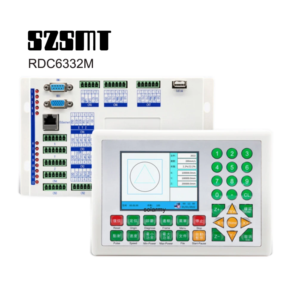 

Ruida Mixed Laser Cutting Controller RDC6332M Focusing On Metal & Non-Metal Mixed Cutting Widely Applied In Advertising Industry