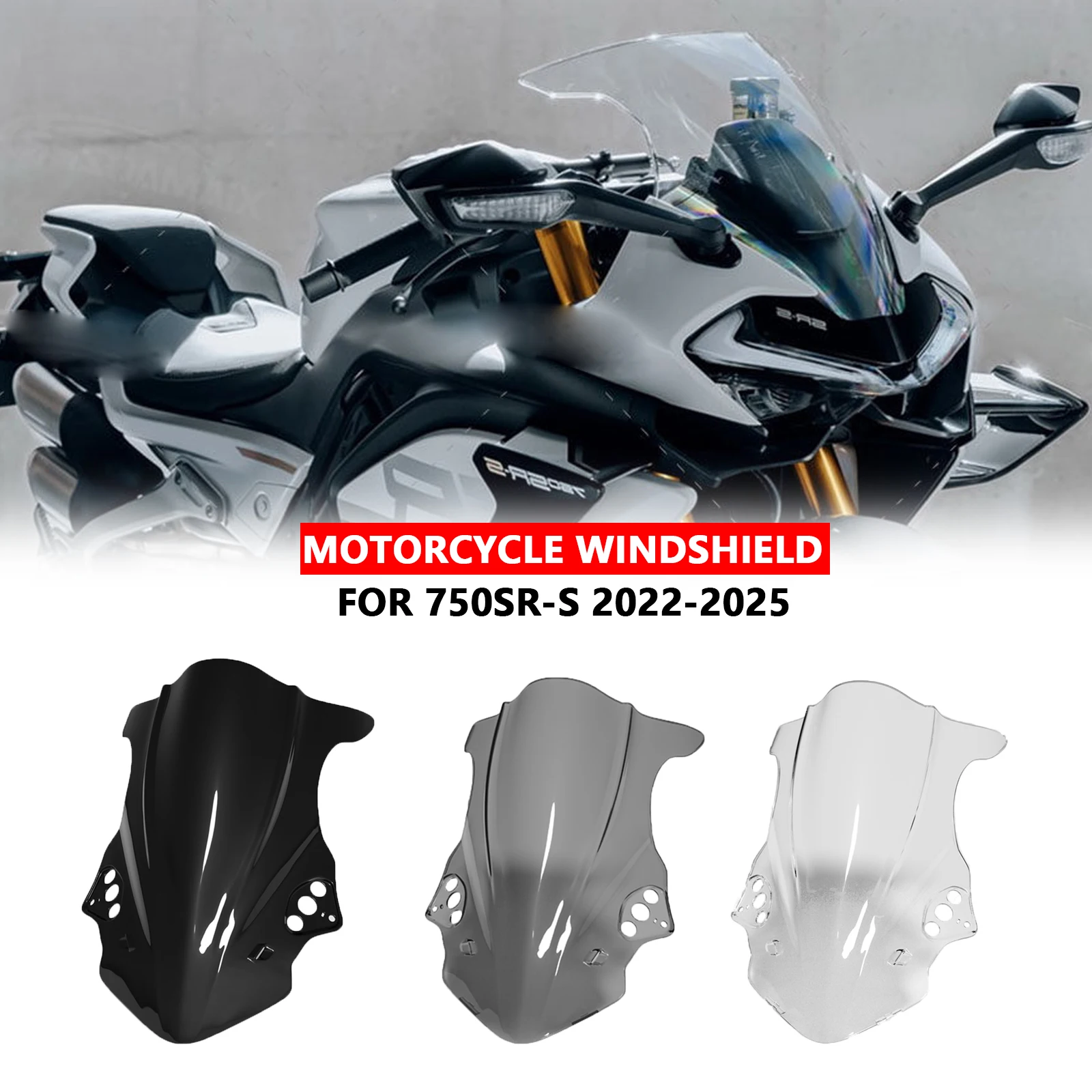 

New Motorcycle Accessories Windshield Protective Cover For CFMOTO 750 SR S 2022-2025 Front Fairing 750SR-S 2023-2024