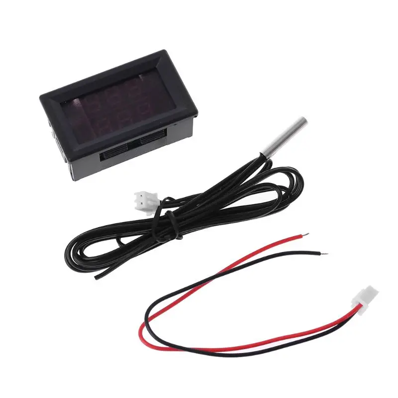 

Multifunction High-precision Clock Inside Outside Car Temperature Battery Voltage Monitor Panel Meter Auto Accessories 87HA