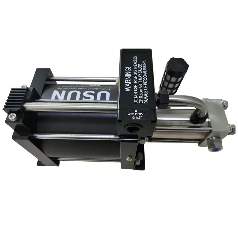 USUN  Model:GB40-OL 100-300 Bar Oxygen clean  Single action  pneumatic driven oxygen gas  booster pump for diving use Hot sale
