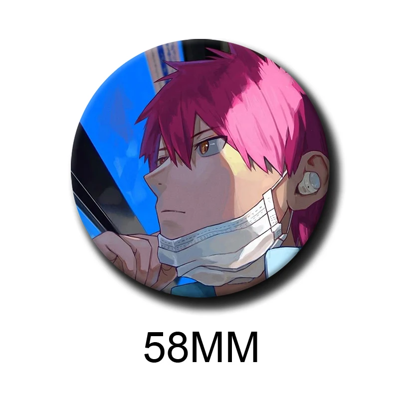 Cartoon Character Akashi Seijuro Soft Button Pin Anime Akashi Seijuro Brooch Creative Badge for Backpack Clothes Decoration Gift - Image 6