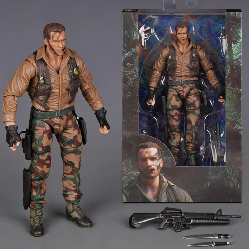 7 inch Jungle Commando Actionfiguur Militaire Special Ops Soldaat Model Wapens Articulerende Collectible Speelgoed voor Volwassen Verzamelaars