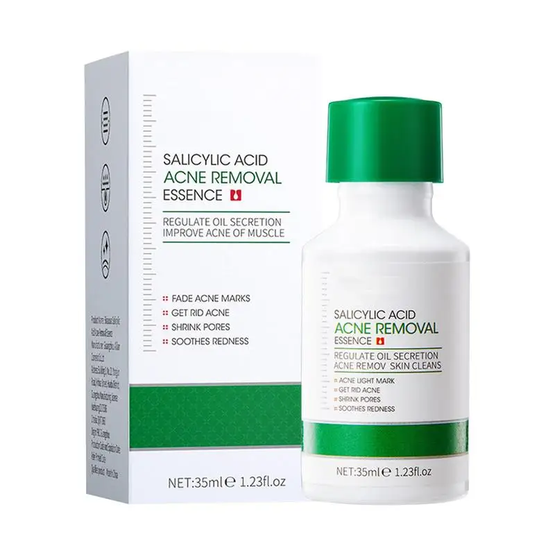 35 مللي BHA حمض جوهر المسام تقلص البقع الداكنة تبييض الوجه مصل تقليص المسام أمبولة مكافحة حب الشباب التجدد #2