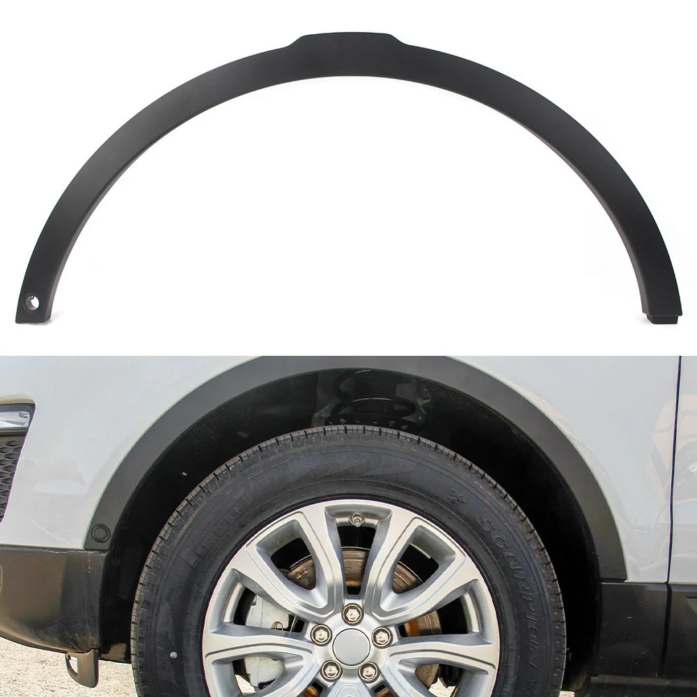 Car Front Fender Flares With Clips For Land Rover Range Rover Evoque 2012 2013 2014 2015 2016 2017 2018 2019 W/ Radar Hole