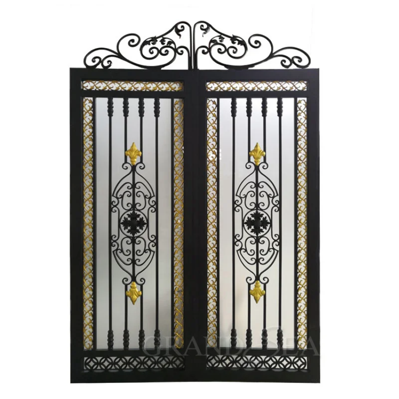 

custom.Garden Used In Exterior Decorating Housing, Garden, Villas, Resort Wrought Iron Gate