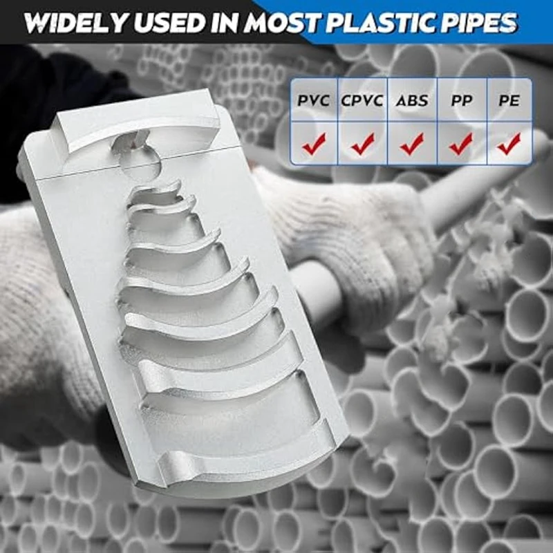 Hot PVC Deburring Tool,Plastic Pipe Plumbing Tools For Pipe Burring,PVC Chamfer Tool,Pipe Reamer Deburring Tool