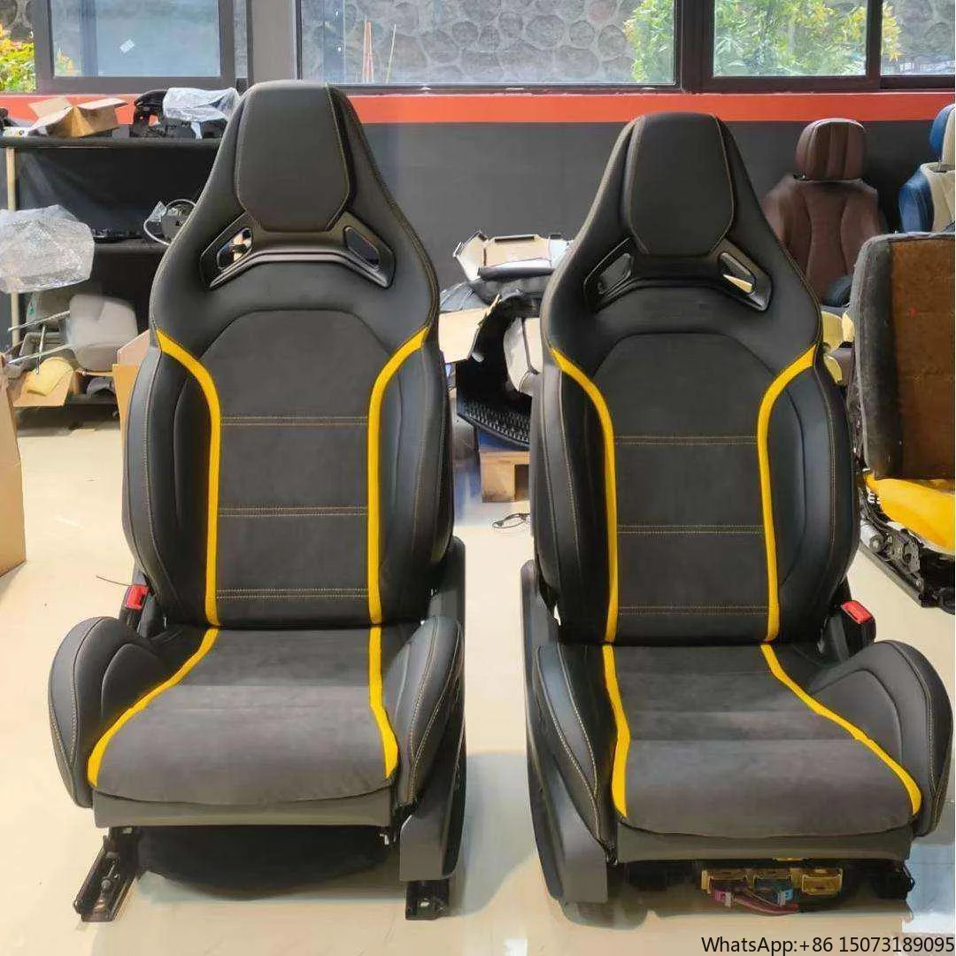 For  A-MG C63 W206 Bucket Seats Premium Leather Ergonomic Racing Seats  1 Set in Stock