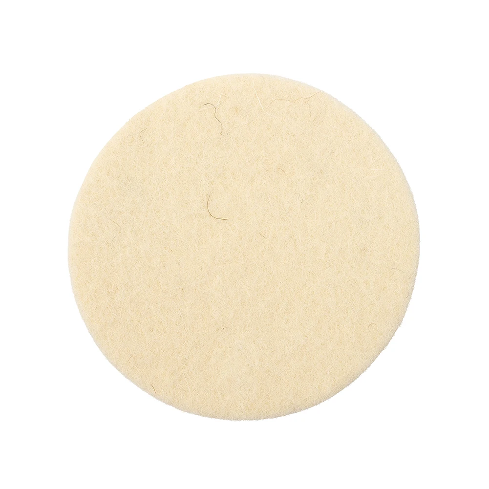 

Achieve professional results with this wool felt polishing pad wheel, perfect for automotive and furniture use