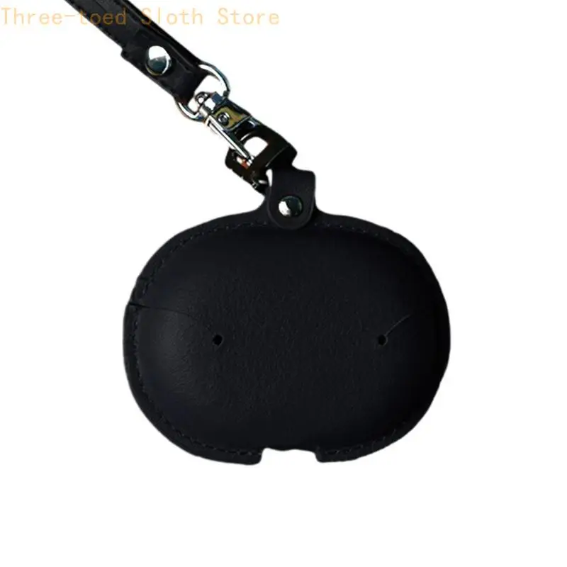 Kopfhörerabdeckung für FreeClip Protective Skin Ledertasche Wasserdichte Abdeckung E74A – Detail 7