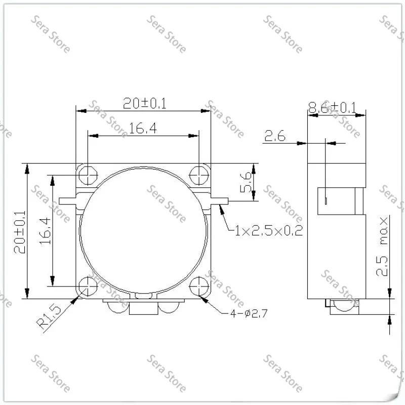 RFTYT4G Communication RF WH2020X Series Looper 600-4000MHz Frequency
