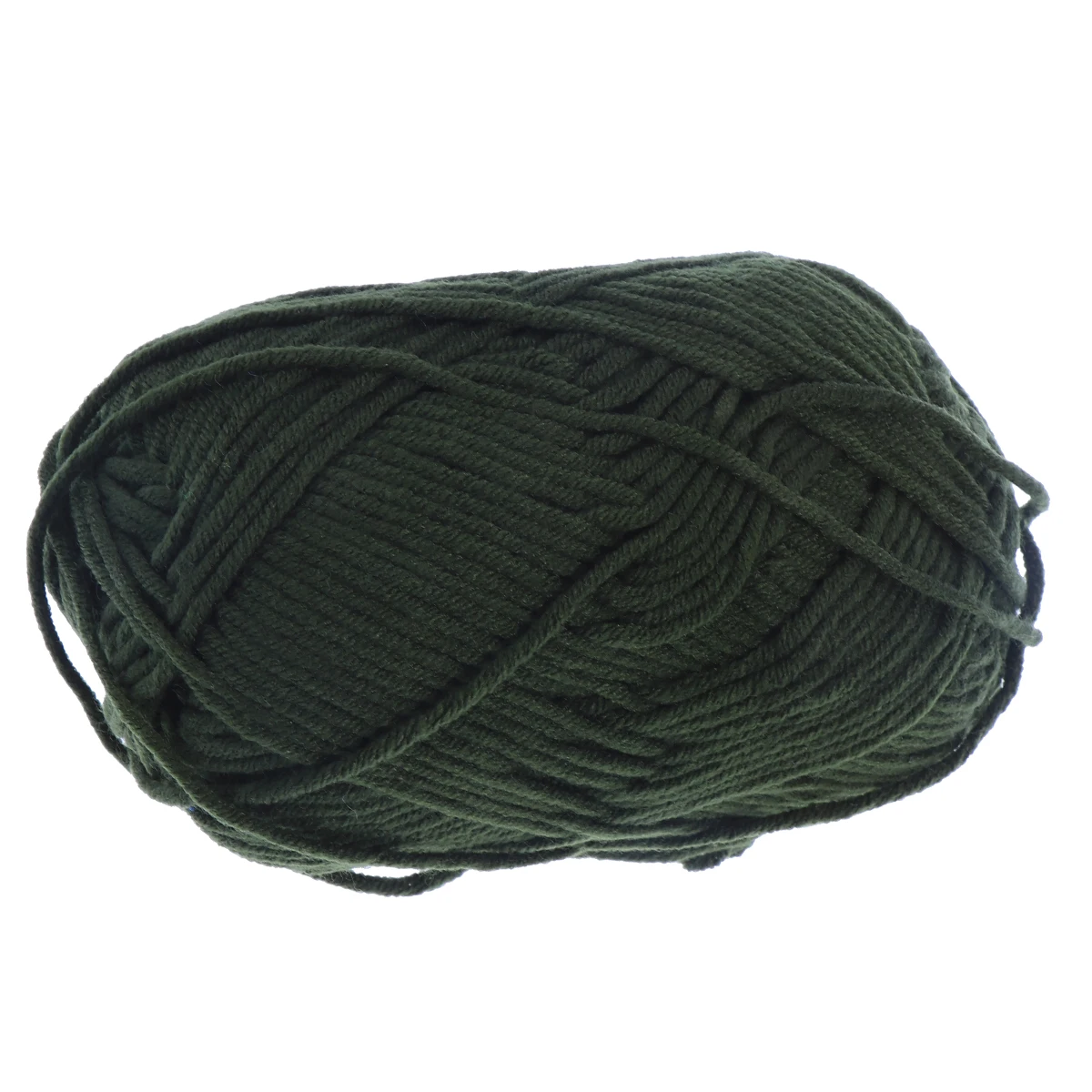 الحليب غزل القطن 50 جرام لينة مكتنزة الغزل للحياكة قبعات كروشيه البلوزات والأوشحة الدافئة مريحة DIY بها بنفسك اكسسوارات الجيش الأخضر #3