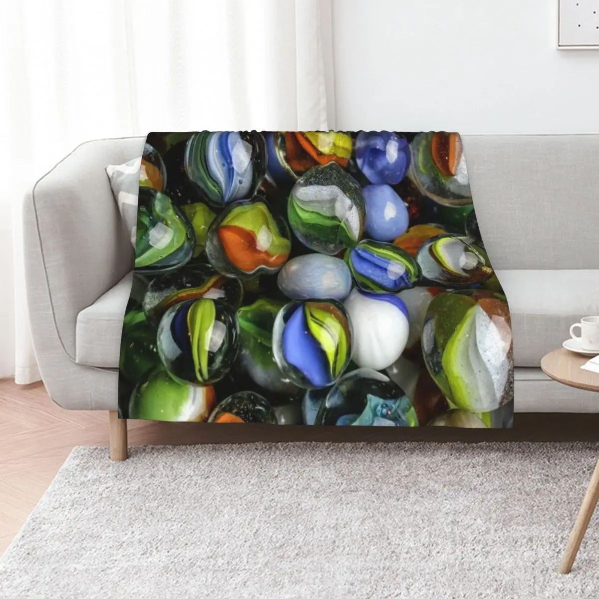 Marble Madness Throw Blanket For Sofa Thin valentine gift ideas Stuffeds Beautifuls Luxury Luxury Brand Blankets