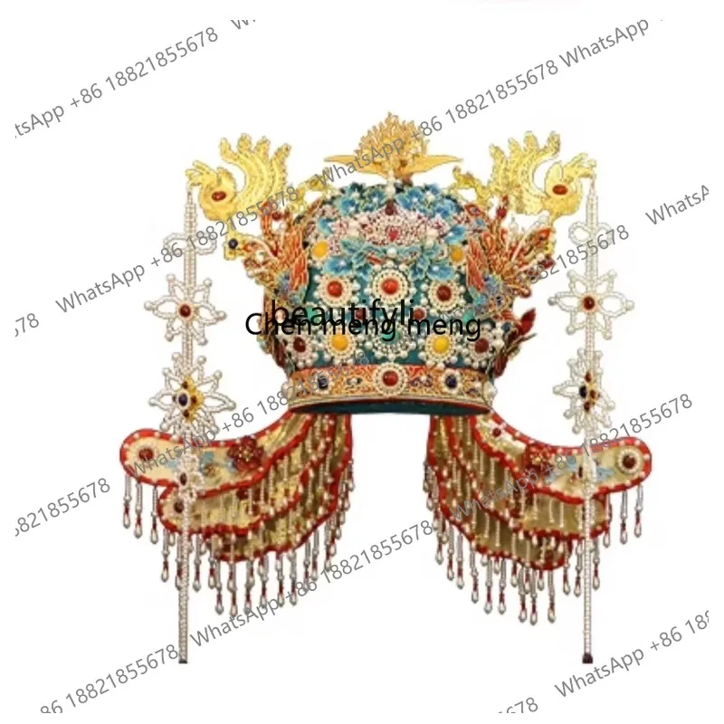 lhy 26 ss 26 A Chaplet and Official Robes Chinese Style Han Chinese Clothing Bride Wedding Han Wedding Tuinga Chinese Queen Wedd