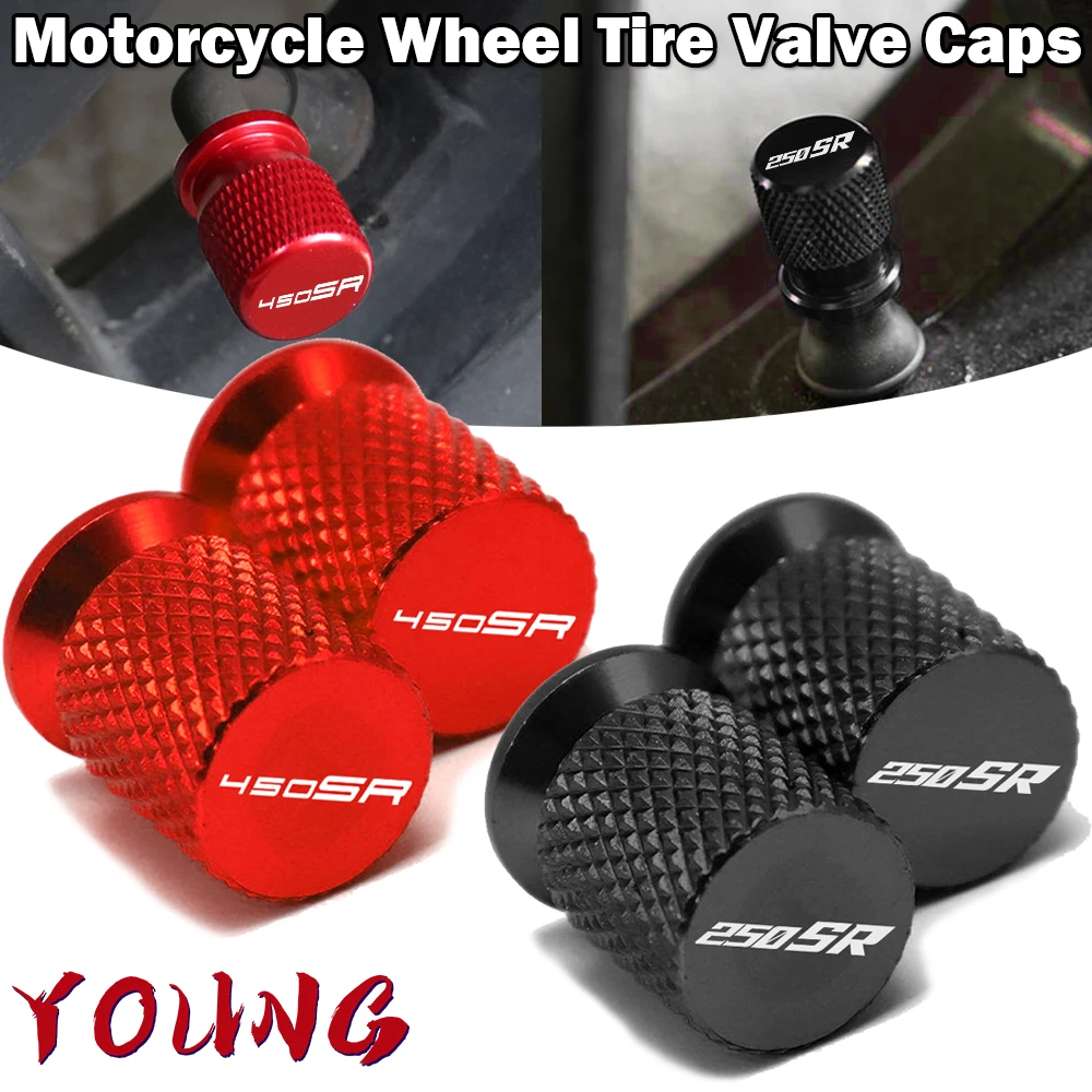 

450SR 2024 Motorcycle Accessories Aluminum Wheel Tire Valve Cap For CFMOTO 450SR 250SR 450 SR 250SR 2022 2023