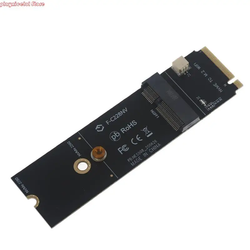 E8BA لـ M.2 لـ M لـ Key-state Adapter Board +Attenna Converter Com