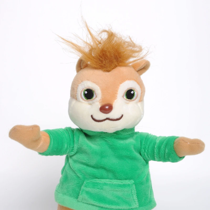 3ชิ้น/ล็อต20cm ของเล่นภาพยนตร์ Alvin The Chipmunks ตุ๊กตาสัตว์น่ารักตุ๊กตาสัตว์ยัดไส้นุ่มของเล่นสำหรับเด็กของขวัญวันเกิด