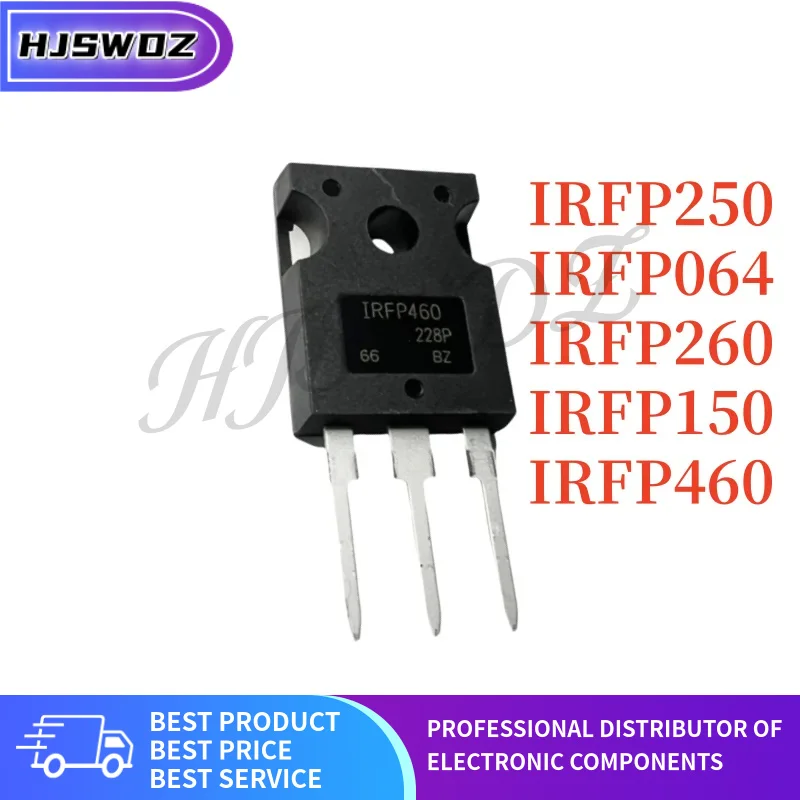 5Pcs/lot 100% New IRFP064N TO-3P TO-247 IRFP150N IRFP250 IRFP260N IRFP064 IRFP460 MOS FET transistor IC