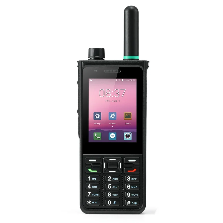 Heavy Duty 2-Way Radios 3680mAh Rechargeable Battery DMR Analog Digital Radio 2-in-1 Woki Toki Android Rugged PDA PTT Handheld