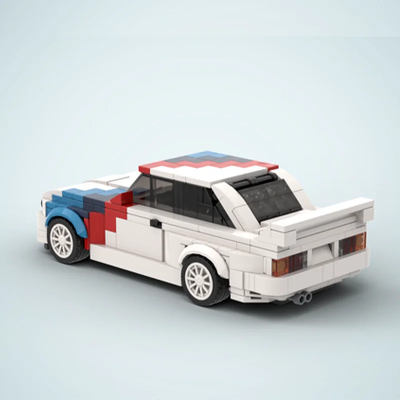456PCSMOC car model speed champion M3 DTM super sports car DIY creative puzzle assembly building blocks gift
