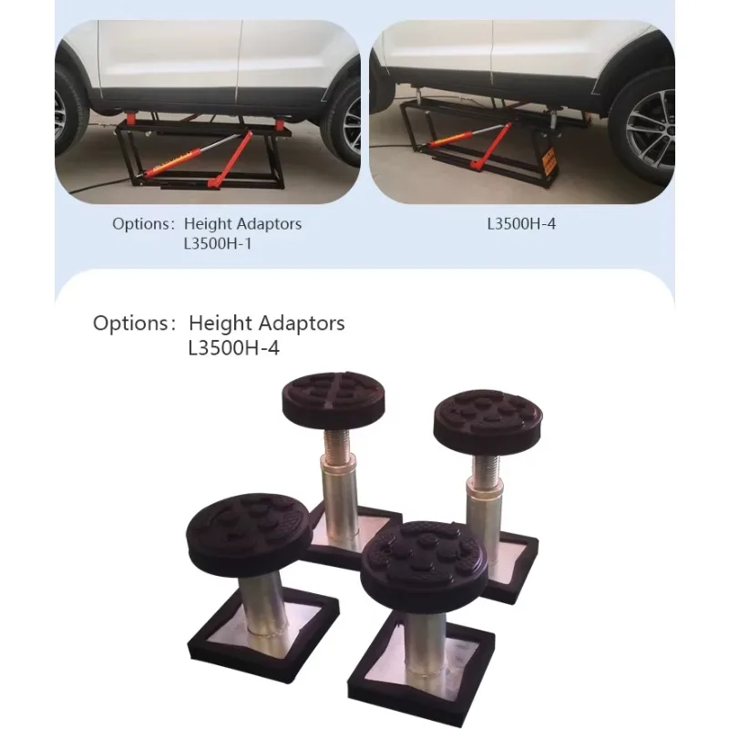 Height Adaptors Is Suitable For Vehicles With Large Gor Vehicles With Large Ground Clearance Quick Car Lift Height Adaptors